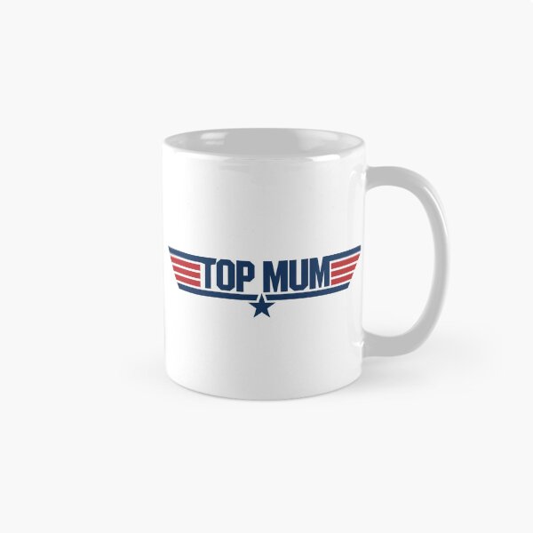 Item preview, Top Mum Retro Aviation Parody | Funny Mother's Day Pilot Style Gift designed and sold by The Mayors Den.