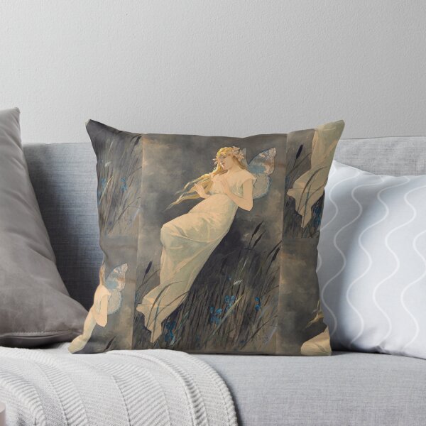 Item preview, Butterfly Fairy Among the Iris designed and sold by artofuniverse.