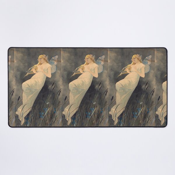 Item preview, Butterfly Fairy Among the Iris designed and sold by artofuniverse.