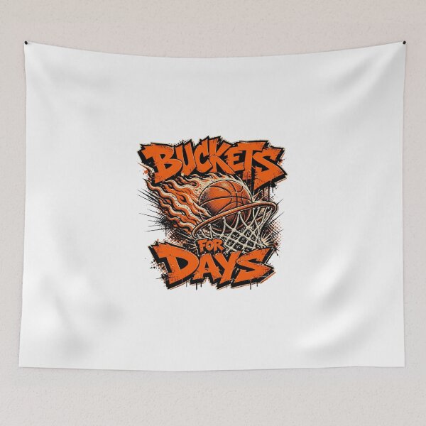 Item preview, Buckets For Days Basketball  designed and sold by Abdelillah10.