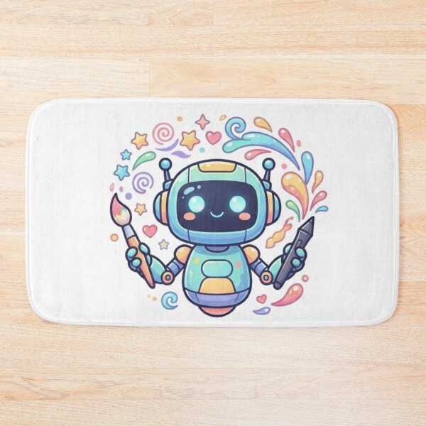 Item preview, Creative Robot Artist Sticker designed and sold by M.Store.