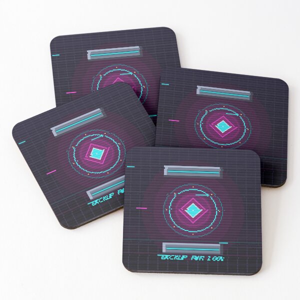 Item preview, Backup Power Core — Cyberpunk Reactor Neon designed and sold by River1Shop.