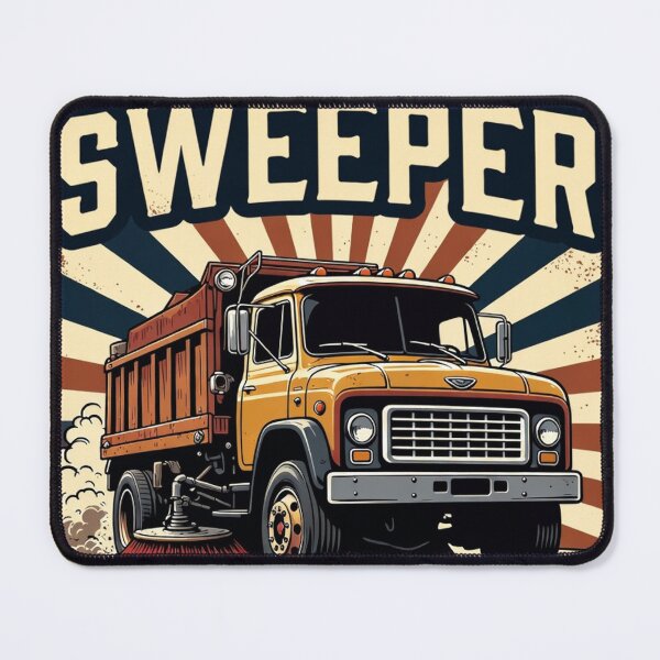 Item preview, Vintage Road Sweeper Truck Shirt Born To Sweep Heavy Equipment Operator Tee designed and sold by katiecorners.