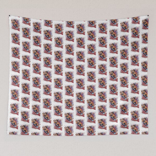 Item preview, Still Unsupervised Lion Rock On Patriotic Tee v1 designed and sold by DarylWelsh2024.