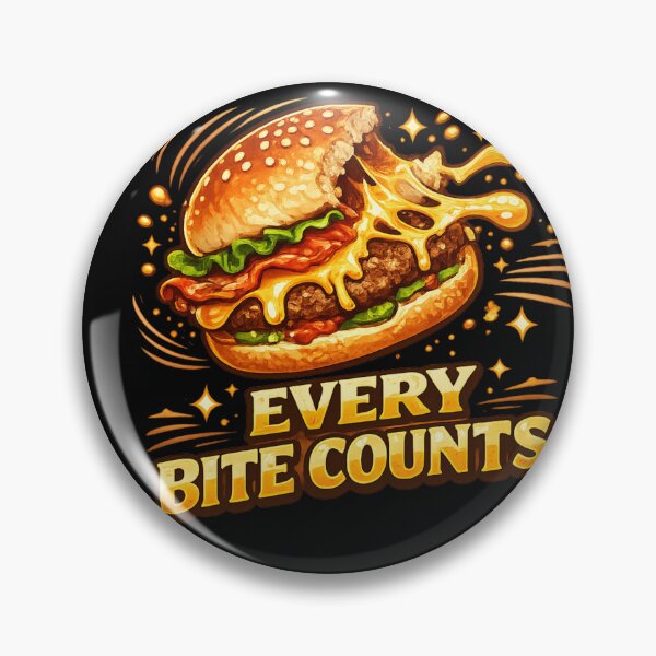 Item preview, Every Bite Counts: Gratitude Appreciation Burger Mindfulness designed and sold by irfanshikh.
