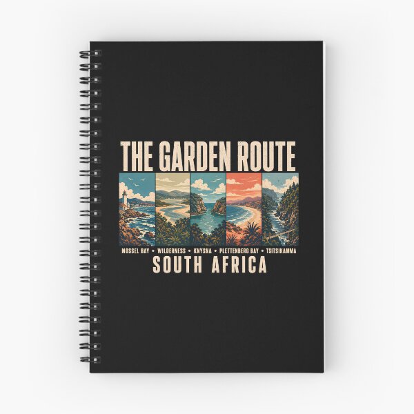 Item preview, Garden Route South Africa Illustration Vintage designed and sold by KrisSidDesigns.