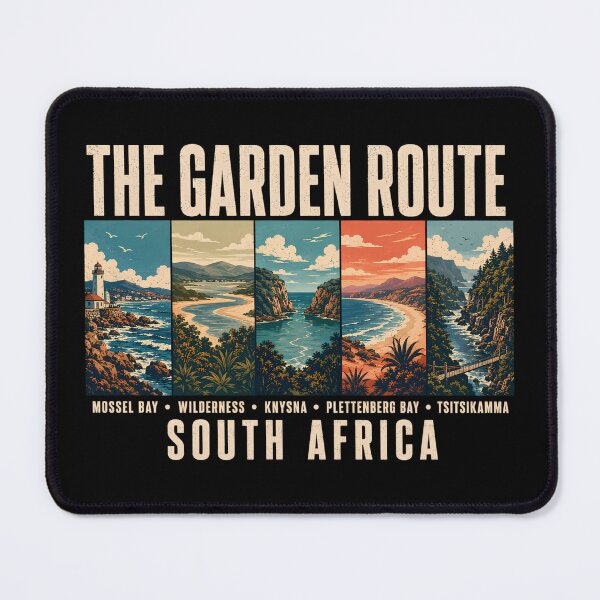 Item preview, Garden Route South Africa Illustration Vintage designed and sold by KrisSidDesigns.