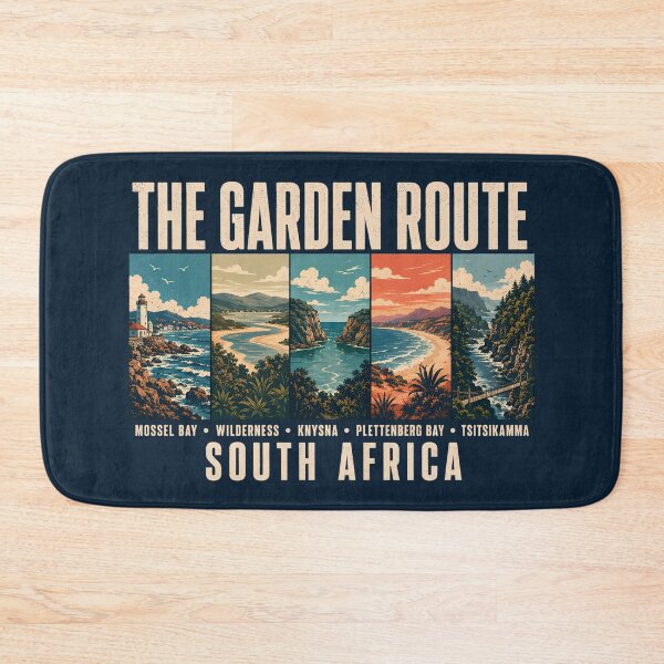 Item preview, Garden Route South Africa Illustration Vintage designed and sold by KrisSidDesigns.