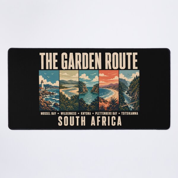 Item preview, Garden Route South Africa Illustration Vintage designed and sold by KrisSidDesigns.