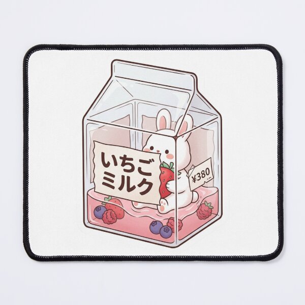 Item preview, Kawaii Strawberry Milk Juice Box - Cute Pink Aesthetic designed and sold by 0Zetgest.