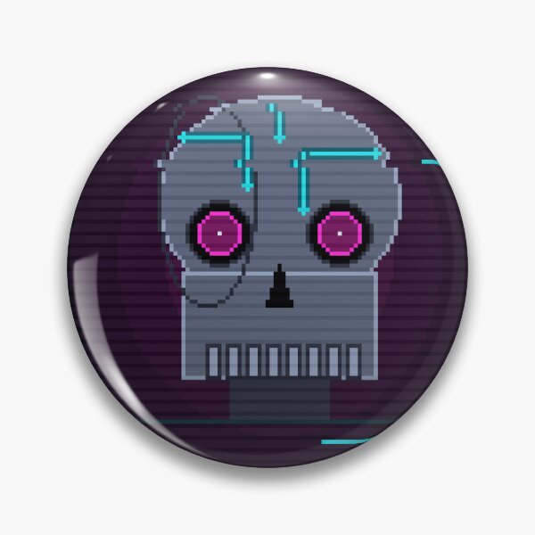 Item preview, Circuit Skull — Cyberpunk Cyber Horror Neon designed and sold by River1Shop.