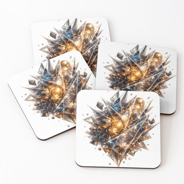 Item preview, Floating Geometric Fragments designed and sold by creativezoneco.