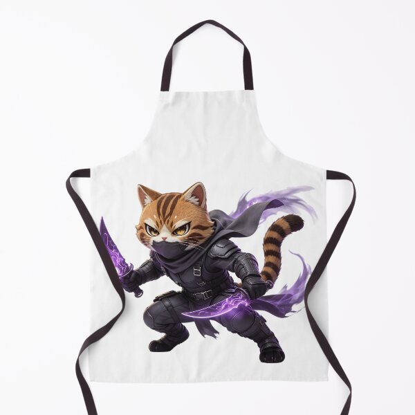 Item preview, The Shadow Assassin - Cute Felis Nigripes Rogue Warrior designed and sold by ABYSSLAB.