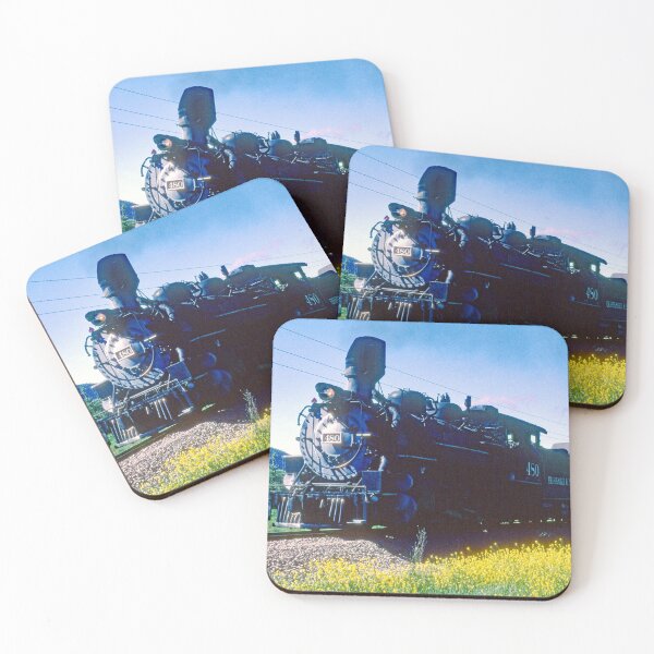 Item preview, Tren de vapor, locomotora y vagones de pasajeros, ferrocarril Durango y Silverton, Durango, Colorado, 1998. designed and sold by AMacGPhilly.