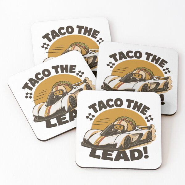 Item preview, Futuristic Taco Hypercar Racer designed and sold by ANALOG MISCHIEF.