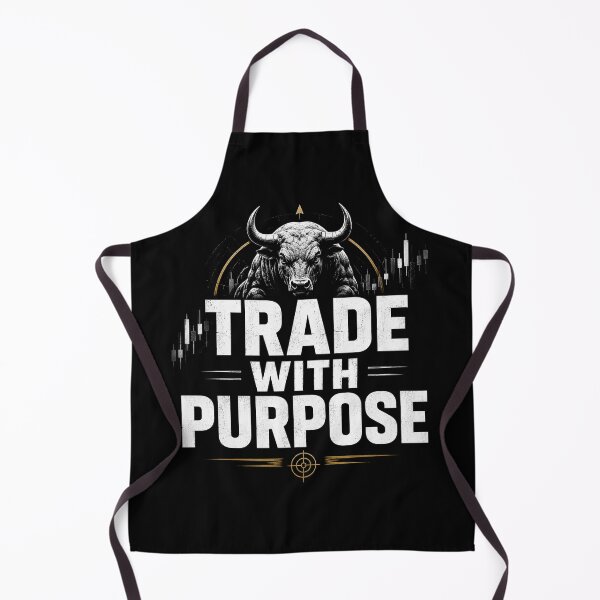 Item preview, Trade With Purpose Forex Trading Motivation Typography designed and sold by PipForgeStudio .