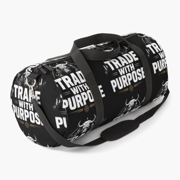 Item preview, Trade With Purpose Forex Trading Motivation Typography designed and sold by PipForgeStudio .
