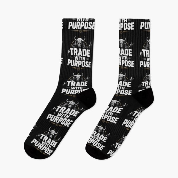Item preview, Trade With Purpose Forex Trading Motivation Typography designed and sold by PipForgeStudio .