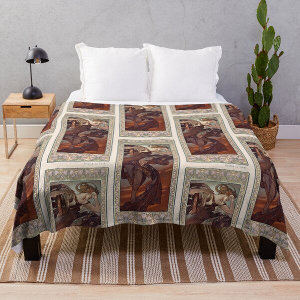 Item preview, Evening Star Nouveau Woman designed and sold by artofuniverse.