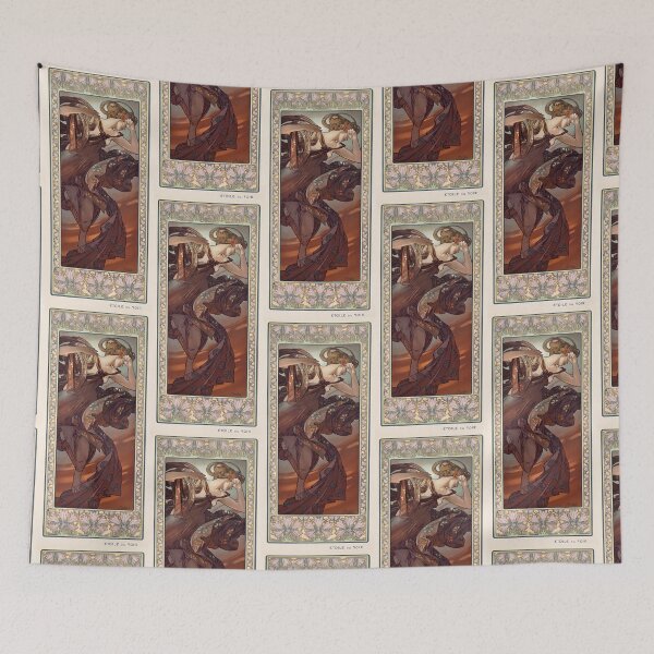 Item preview, Evening Star Nouveau Woman designed and sold by artofuniverse.