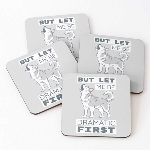 Item preview, Dramatic Siberian Husky designed and sold by Wlaurence.