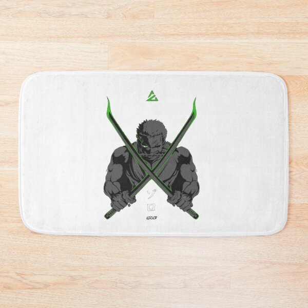 Item preview, Cross Sword Silhouette Green Glowing Muscle Warrior designed and sold by Snowdog-Art.
