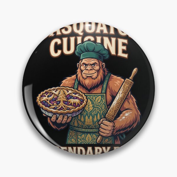 Item preview, Sasquatch Cuisine Legendary Pies Baking designed and sold by TeeARTHY.