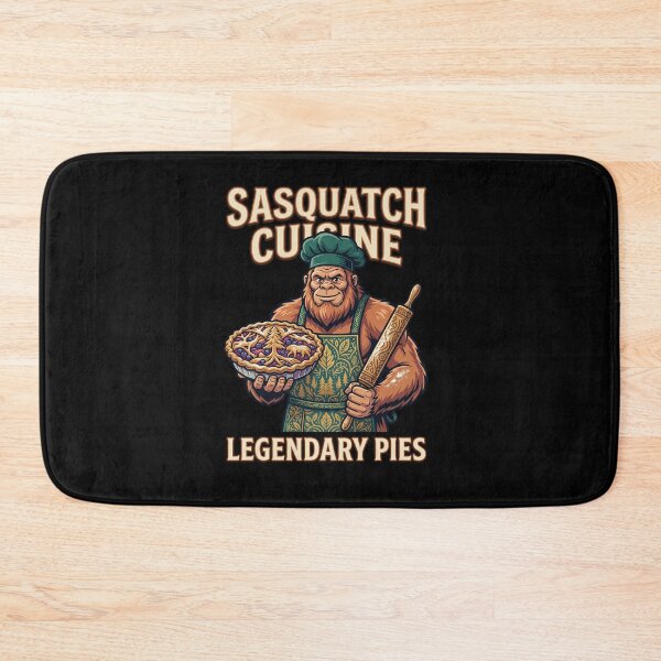 Item preview, Sasquatch Cuisine Legendary Pies Baking designed and sold by TeeARTHY.