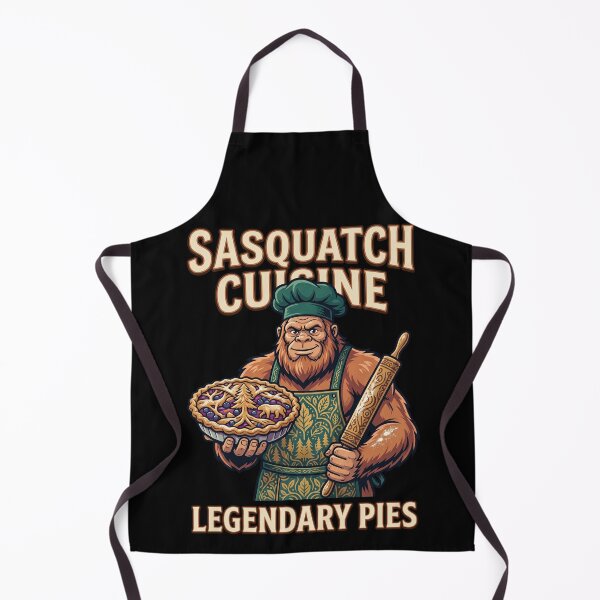 Item preview, Sasquatch Cuisine Legendary Pies Baking designed and sold by TeeARTHY.