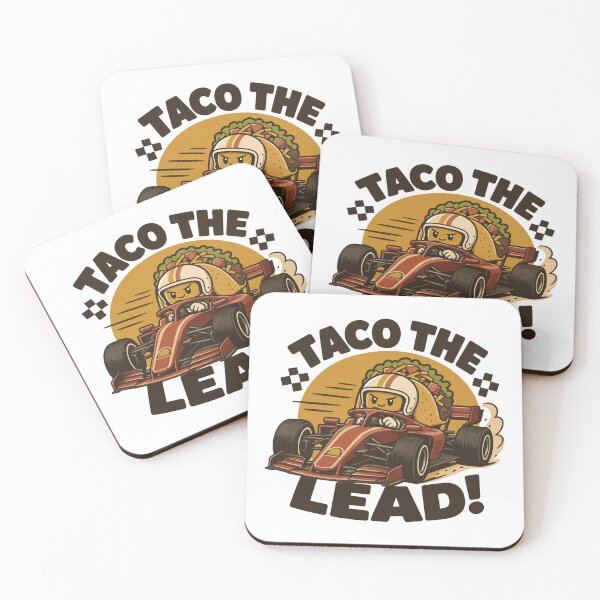 Item preview, Taco the Lead Racing Driver designed and sold by ANALOG MISCHIEF.