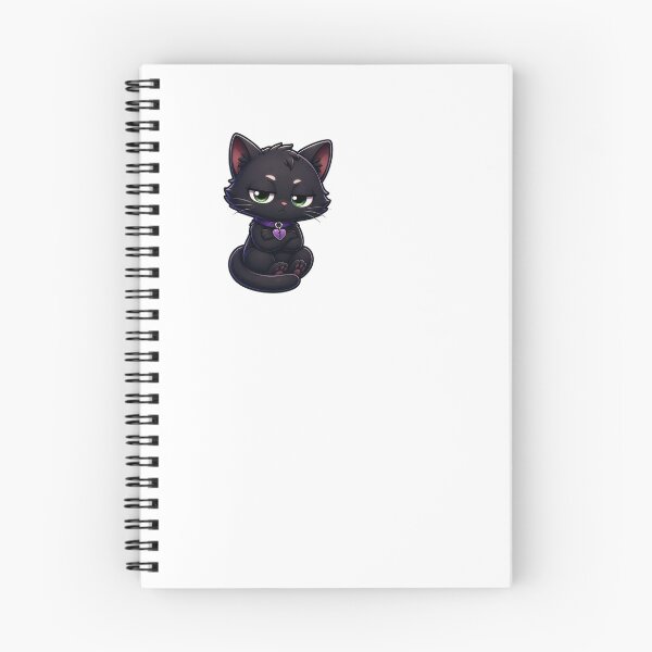 Item preview, Disapproving cute black cat designed and sold by mr-wolf-79.