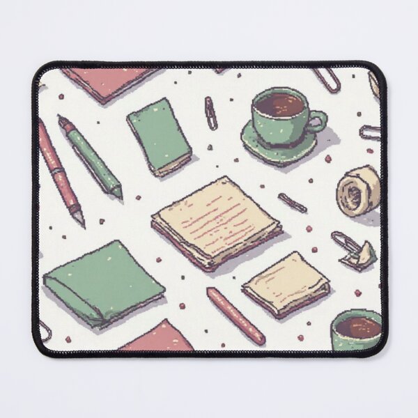 Item preview, Cozy Pixel Art Stationery & Study Setup Aesthetic designed and sold by thepixelcloset.