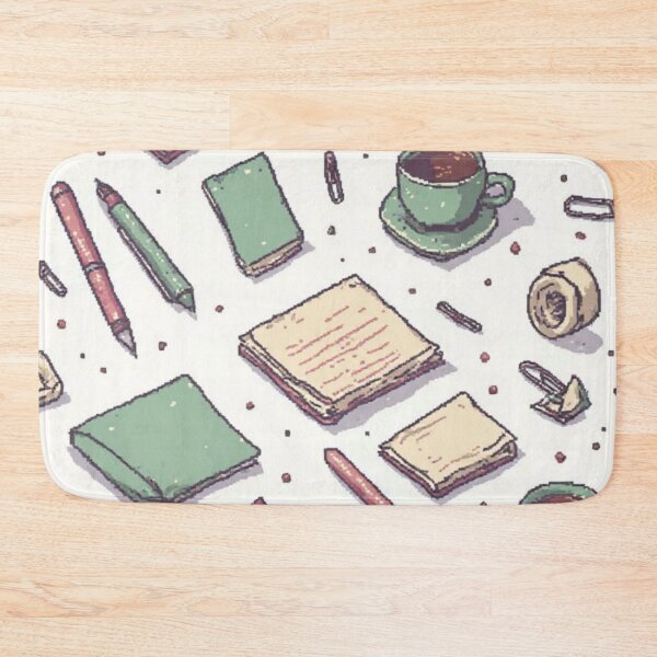 Item preview, Cozy Pixel Art Stationery & Study Setup Aesthetic designed and sold by thepixelcloset.