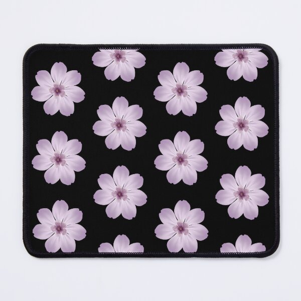 Item preview, ​3D Soft Purple Retro Flower Seamless Pattern. designed and sold by Jyoti-Quotes.