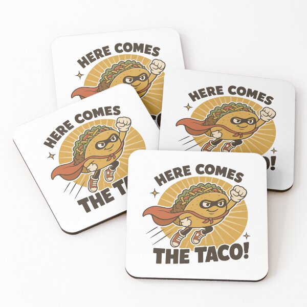 Item preview, Here Comes the Super Taco designed and sold by ANALOG MISCHIEF.