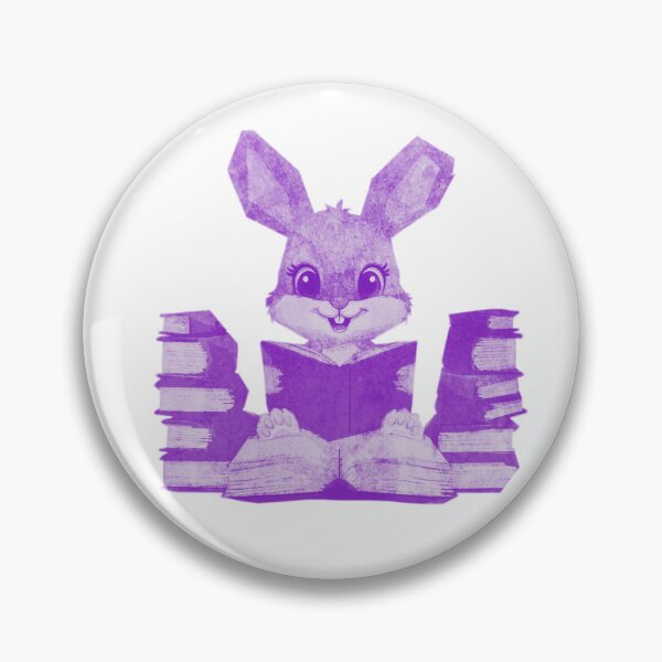Item preview, Cute Bunny Reading Books designed and sold by kinpirks.