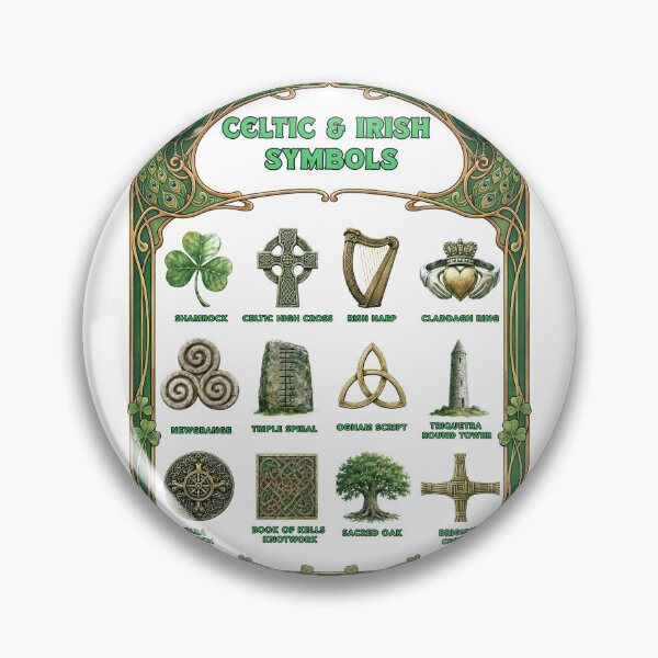 Item preview, Celtic And Irish Symbols Traditional Heritage designed and sold by TeeARTHY.