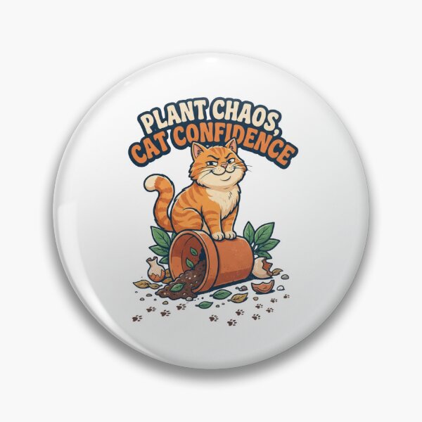 Item preview, Plant chaos cat confidence  designed and sold by Maniwarsi.