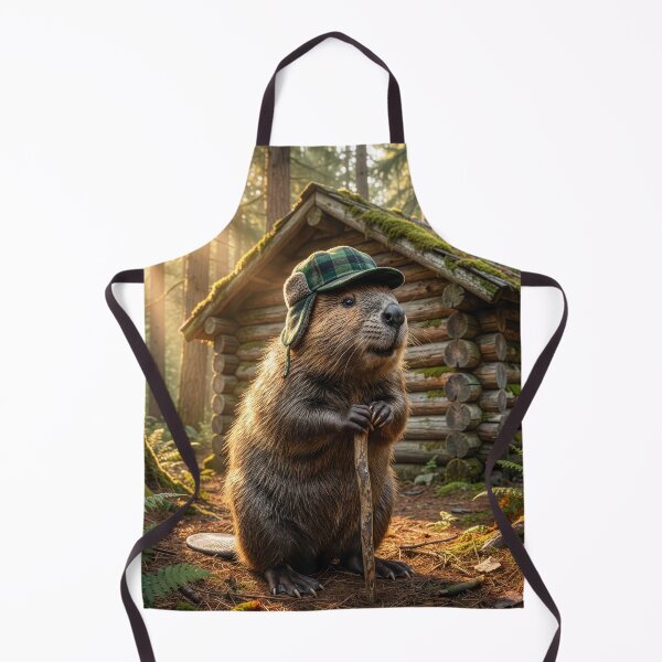 Item preview, Beaver's Log Cabin Took a Lot of Chewing designed and sold by Tridentulus.
