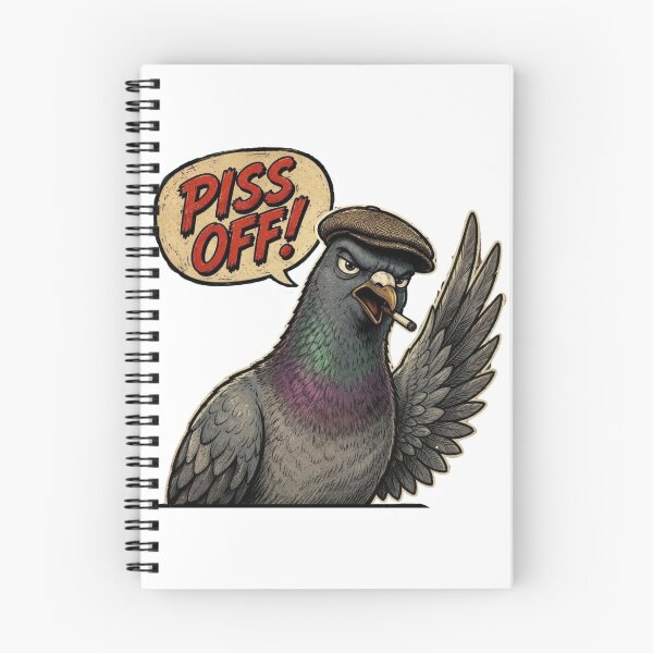Item preview, Piss Off Angry Pigeon London designed and sold by Nano-Threads.