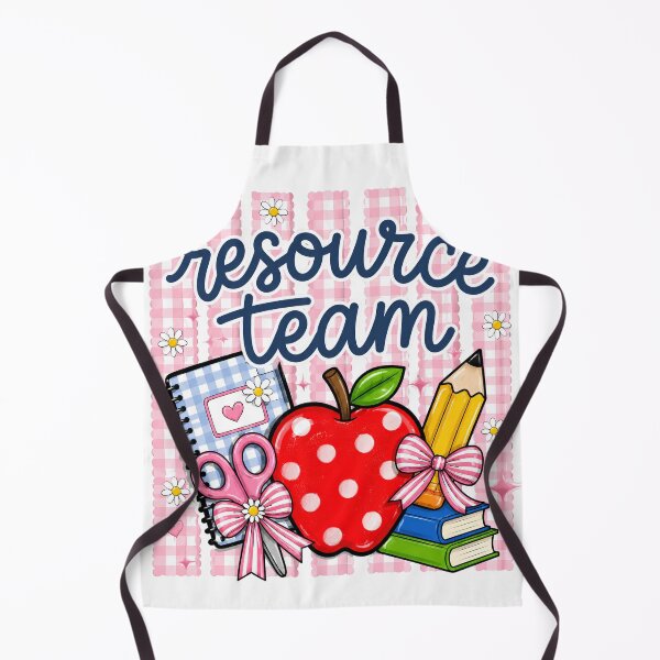 Item preview, Resource Team Teacher Pink Gingham Coquette Back To School Educator Appreciation designed and sold by VGAfanatic.