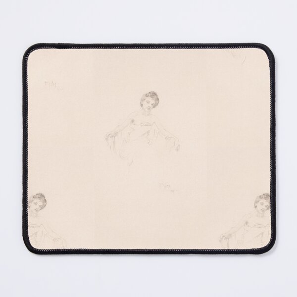 Item preview, Seated Woman Pencil Study 1900 designed and sold by artofuniverse.