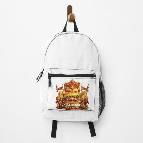 Item preview, Royal Burger: Throne Crown Royalty Luxury Feast Design designed and sold by irfanshikh.