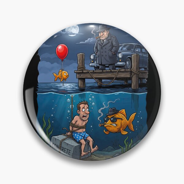 Item preview, Mafia and Mafia Fish  designed and sold by TeeARTHY.