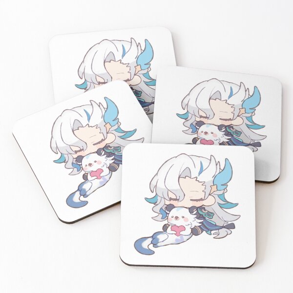 Item preview, Neuvillette Chibi Cute Genshin Impact Otter designed and sold by marcuslilis.