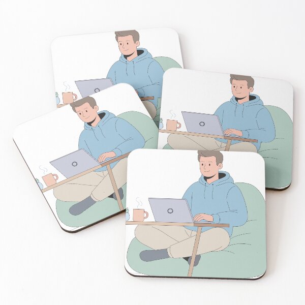 Item preview, Work From Home Illustration designed and sold by Illustrator Bhaiya.