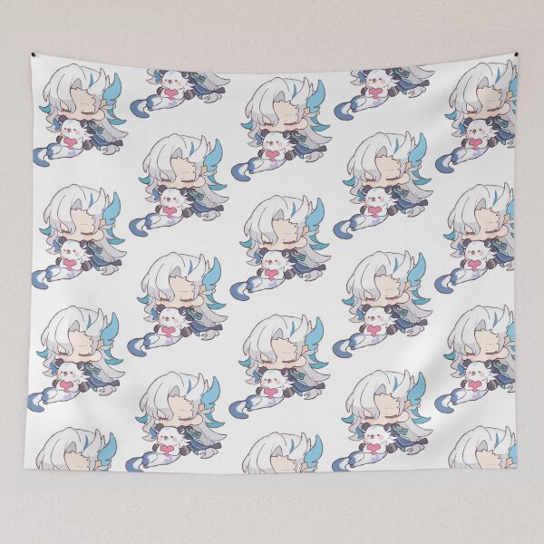 Item preview, Neuvillette Chibi Cute Genshin Impact Otter designed and sold by marcuslilis.