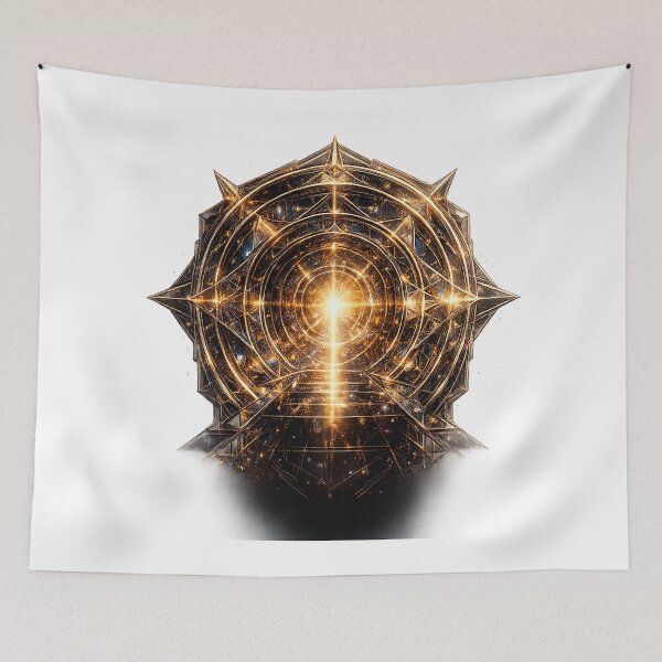 Item preview, Futuristic Geometric Portal designed and sold by creativezoneco.