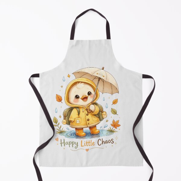 Item preview, Cute Duck Sticker - Happy Little Chaos Cozy Animal Design, Kawaii Duck, Rainy Day Cute Gift, Cottagecore Animal designed and sold by VectorJoy.