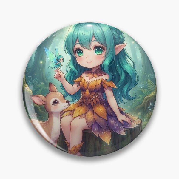 Item preview, Magical Forest Spirit Connecting With Nature designed and sold by Azurart2.